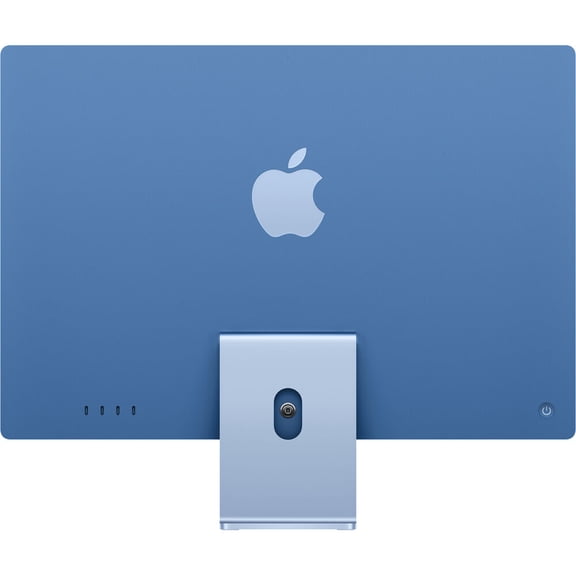 Restored Apple 2024 iMac All-in-One Desktop Computer M4 10-core CPU 10-core GPU 24-inch Retina Display 16GB Memory 256GB SSD Storage Blue MWV13LL/A