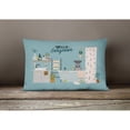 thumbnail image 4 of Carolines Treasures CK7474PW1216 Black Silver Miniature Schnauzer in Bathtub Canvas Fabric Decorative Pillow 12H x16W, 4 of 4