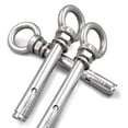 thumbnail image 3 of Ring Lifting Expansion Eyebolt Screw Bolt 304 Stainless Steel Closed Hook Anchor Eye Bolt Wall Concrete Brick Expansion Screws Bolts Anchors Fastener M8x80mm 5 Pack, 3 of 5