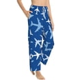 thumbnail image 2 of Bingfone Pajamas For Women,Airplanes In The Sky Pajama Pants With Pockets-Xx-Large, 2 of 9