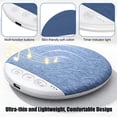 thumbnail image 4 of Altavoz tipo almohada para dormir con ruido blanco y temporizador azul, 4 of 7