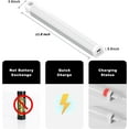 4 Pack Under Lights Wireless Motion Sensor Light,21 LED USB