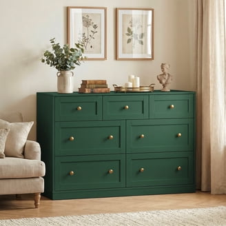 Sauder, Dresser, River Ranch 4-Drawer, Grand Walnut Finish