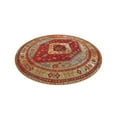 thumbnail image 2 of Unique Loom Outdoor Traditional Collection Area Rug - Vinatge (10' Round Red Green Blue/Ivory), 2 of 8