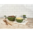 thumbnail image 4 of Fitz and Floyd Sicily Green Serving Bowls (Set of 2), 4 of 11