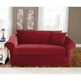 thumbnail image 1 of Sure Fit Stretch Pique Three Piece Sofa Slipcover, 1 of 2