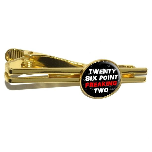 Graphics And More Twenty Six Point Freaking Two 26 2 Marathon Round Tie Clip Walmart Com Walmart Com