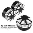 thumbnail image 1 of Ejoyous 2pcs Aluminio Motocicleta Eje delantero Tapa Tuerca Perno Perno Kit de hardware decorativo Negro ANGGREK Otros, 1 of 8
