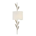 thumbnail image 4 of 501-SA Crystorama Lighting Broche - Two Light Sconce in Traditional and Contemporary Style - 8.5 Inches Wide by 24 Inches High-Antique Silver Finish, 4 of 7