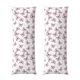 thumbnail image 1 of Balery Pink Butterflies (2) Funda Protectora para Almohada Corporal de Algodón Hipoalergénico con Cierre(55 x 21 pulgadas), Almohadas No Incluidas, 1 of 7