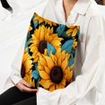 thumbnail image 6 of Sunflower seamless printing Throw Pillow - Velvet Pillow Inserts Covers with Unique Patterns - Set of 2 - Available in 16x16, 18x18, 20x20 Inches for Various Occasions, 6 of 6