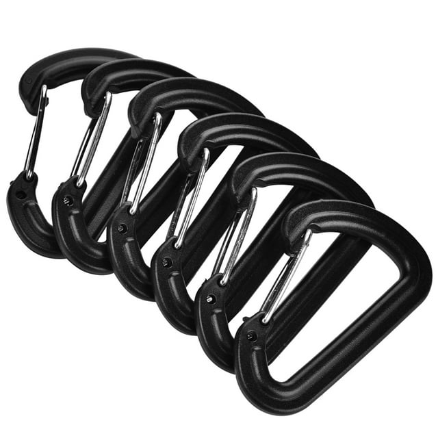 Hebilla De Bloqueo Para Escalada, Hebilla Para Exteriores, Llavero De Escalada De 20 Piezas, Viaje De Pesca Para El Hogar Para La Vida Diaria EOTVIA Plastic Climbing Buckle