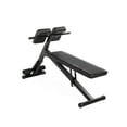 CAP Strength Hyperextension/AB Bench, Black
