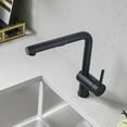 thumbnail image 3 of Blanco 526367 1.5 GPM Linus Pull Out Kitchen Faucets - Anthracite, 3 of 4