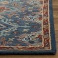 thumbnail image 6 of SAFAVIEH Heritage Petrina Floral Wool Runner Rug, Blue/Multi, 2'3" x 6', 6 of 7