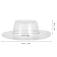 thumbnail image 2 of Greenadscape 4Ud Soporte Interior Transparente Para Sombreros Vaqueros Conserva Su Forma, 2 of 8