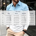 Czstvyn Men's Long Sleeve Button Front Collared Polo Shirt Regular ...