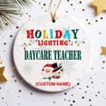 thumbnail image 2 of Daycare Teacher Christmas Ornaments 2025 for Women Friendship, Appreciation Gifts for Coworkers - Christmas Decorations Ceramic Ornaments qGJkpW (Daycare Teacher), 2 of 4