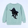thumbnail image 2 of CONFREE Sweatshirt For Boy Long Sleeve Boys Pullover Sweatshirt Cartoon Dinosaur Soft Fall Winter Clothes Shirts, 2 of 9