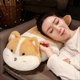 thumbnail image 2 of Cute Animal Plush Pillows - Lying Down Pig, Rabbit, Fox, and Dog Plushies as Sofa Companio, 2 of 4
