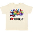 thumbnail image 3 of Inktastic I Love Dinosaurs Boys or Girls Toddler T-Shirt, 3 of 5