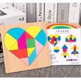 thumbnail image 1 of Jigsaw Board Wood Puzzle Kid Creative Diy Toy Tangram Color Puzzle Model Puzzle Fold Magic Puzzle Fidget Iq Puzzle Light Toys For Kid Puzzle 1000 Pieces Christmas Gift, 1 of 6