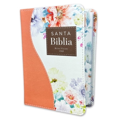 Biblia para Mujer de Bolsillo RV1960 imit piel con canto coral