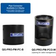 thumbnail image 2 of QualGear QG-PRO-PM-3IN-B Pro-AV 1.5" Npt Threaded Pipe, 3" Length Projector Accessory, 2 of 3