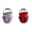 Purple & Red-2Pcs, variant on 11x11 Inch Collapsible Cleaning Caddy with Handle, Foldable Cleaning Supply Caddy with 6 Pockets, Bucket Tool Organizer, Multifunctional Storage Basket for Travel or Gardening, Red