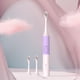 thumbnail image 5 of Cepillo de dientes eléctrico silencioso con temporizador inteligente y resistencia al agua IPX7 | Cepillo de dientes portátil y recargable para adultos con 2 cabezales de repuesto | 38&nbsp;000, 5 of 8