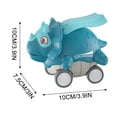 thumbnail image 4 of Coche de juguete HUOGUO Dinosaurio para niños, tiranosaurio, 4 of 4