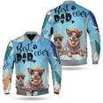 thumbnail image 3 of Best Australian Cattle Dog Dad Ever Happy Father's Day All Over Print 3D Baseball Jacket Heeler Lover Gifts Bomber Jacket Softball - 02006, 3 of 6