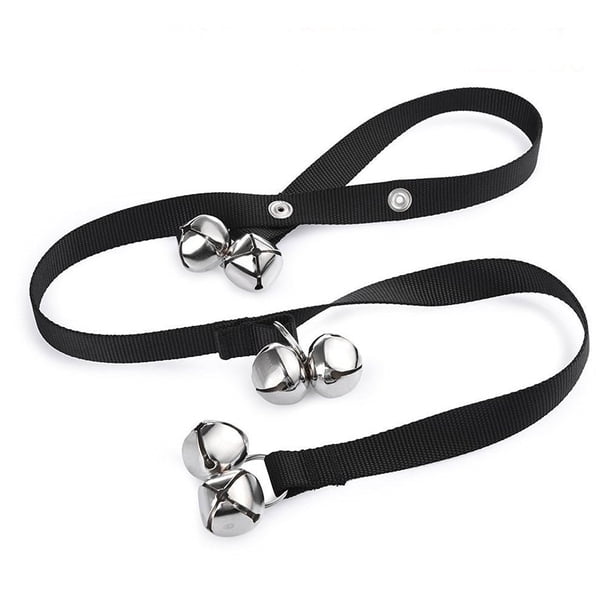 Timbres para perros Campanas para ir al baño de entrenamiento de primera calidad Campanas de puerta ajustables para entrenar a su cachorro para ir al baño de la manera más fácil - 7 timbres