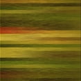 thumbnail image 1 of Ahgly Company Machine Washable Indoor Square Transitional Dark Golden Rod Brown Area Rugs, 4' Square, 1 of 7