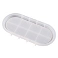 thumbnail image 2 of BotaniNest Epoxy Resin Silicone Oval Rectangle Tray For DIY Jewelry Storage Home, 2 of 6