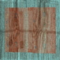 thumbnail image 1 of Ahgly Company Indoor Square Abstract Light Blue Contemporary Area Rugs, 7' Square, 1 of 4