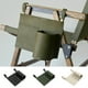 thumbnail image 3 of Greeniant Bolsa para silla de camping, reposabrazos de cuero PU, soporte para botella de agua, portátil, senderismo, playa, organizador carpas Negro, 3 of 6
