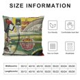 thumbnail image 5 of SHANXI Throw Pillow Covers Decorative 66 Route Cars Print Funny Quote 20x20in, 5 of 5