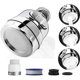 thumbnail image 1 of Grifo Aireador Cabezal de grifo Rotación 360 Ahorro de agua para grifo giratorio Fregadero Grifo Boquilla Filtro Adaptador Aireador Grifo para baño de cocina (3 modos) Kuyhfg Bienvenido a Kuyhfg, 1 of 5