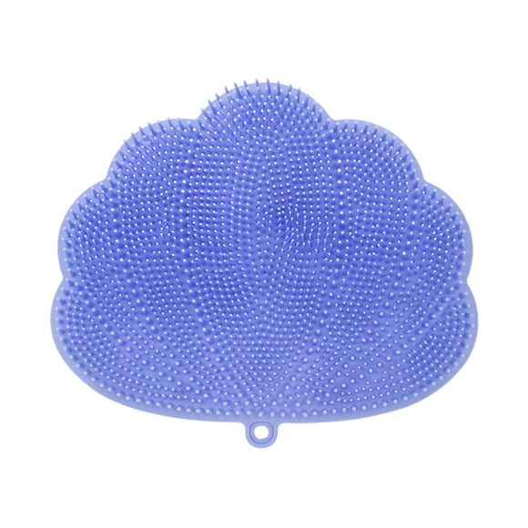 Shower Foot Scrubber Mat TPE Material Suction Cups Exfoliating Non Slip Bath Mat Men Women Knee Back Pain Relief