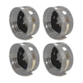 thumbnail image 1 of 4pcs Garden Hose 3/4" Female End Brass Cap With Washer Water Faucet Connector, 1 of 5