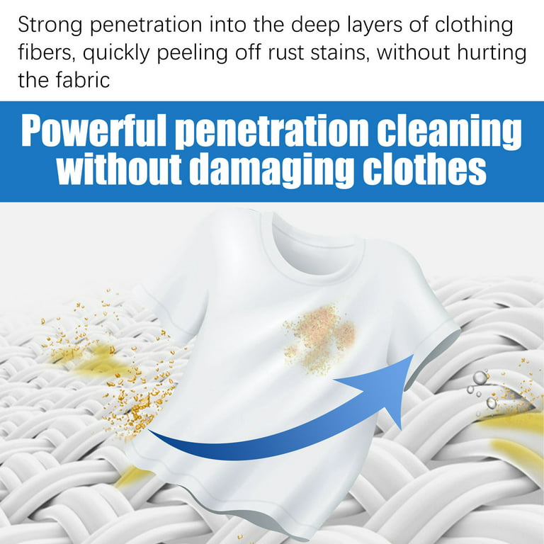 110ml Stain Remover For Clothes, Multi-functional Fabric Rust Stain  Remover, Clothing Dirt Clean Household Laundry Supplies