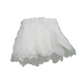 thumbnail image 4 of Adornos de flecos de plumas, adornos de flecos, vestido de disfraz DIY, decoración de fiesta de uso amplio para el hogar, boda, artesanía de costura, Blanco mayimx Adornos para sombrero de vestir, 4 of 7