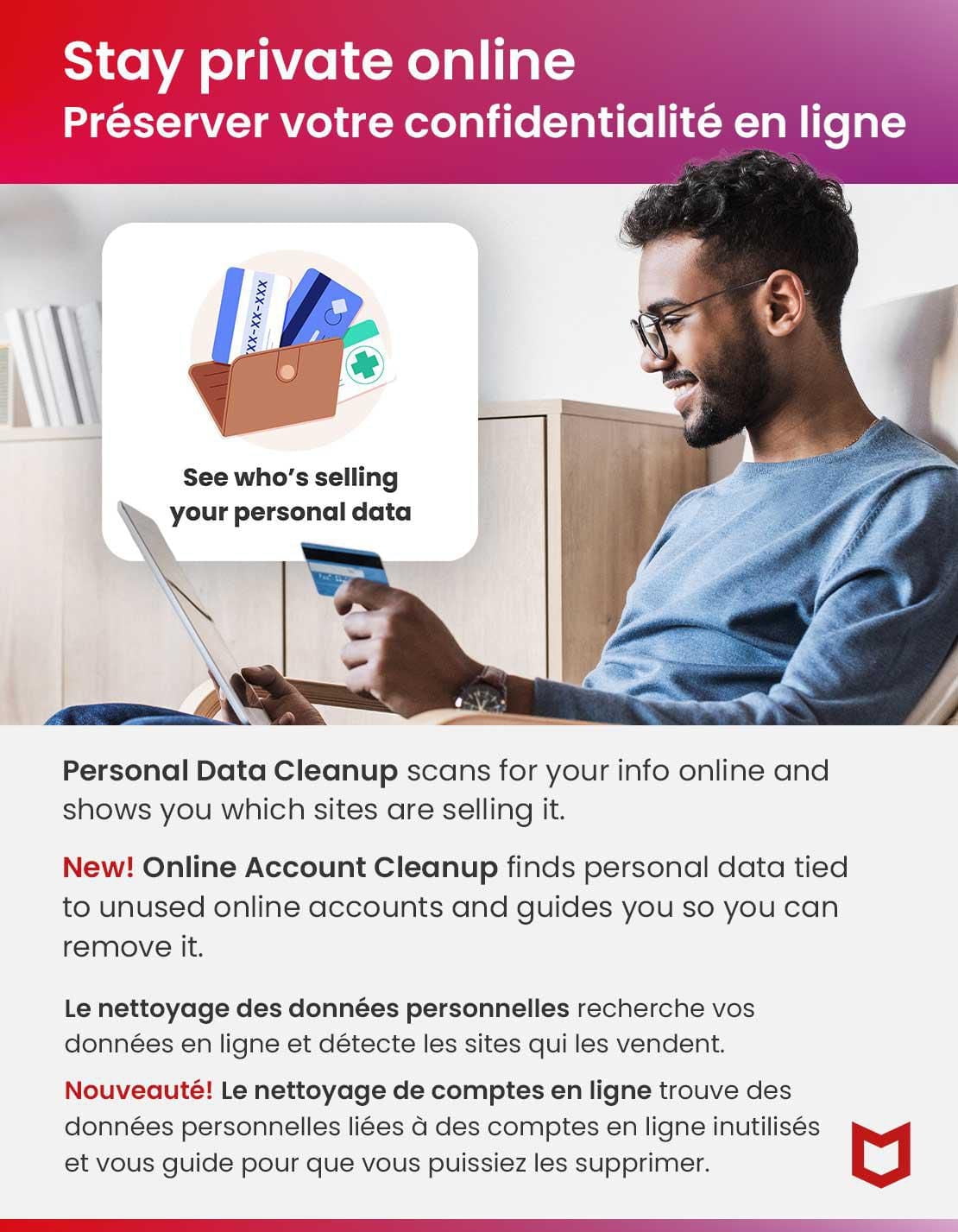 McAfee+ Premium - Individual (Windows/Mac/Android/iOS) - 1 Year Subscription [Digital Code]