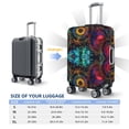 thumbnail image 6 of Bixox Washable Mandala Colorful Printed Luggage Cover, Fashion Suitcase Protector Fits for Large luggage, 6 of 8