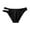 Black, variant on KHONTS Men’s Thong Underwear Lace G-String Thongs Mesh Breathable Briefs Red XL