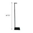 thumbnail image 2 of SSWBasics Adjustable Black Costumer Stand – Single Arm Clothes Rack - Retail Clothing and Garment Display Stand – Ideal For Showcasing Hanging Items In Thrift Shops  Boutiques and Retail Stores, 2 of 7