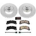 thumbnail image 2 of PowerStop Front Geomet Coated Brake Rotor and Pad Kit Fits: PORSCHE Select Models CRK6049, 2 of 4