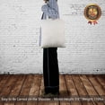 thumbnail image 2 of Economical Cotton Tote Bags, Lightweight Medium Reusable Grocery Shopping Cloth Bags, Suitable for DIY, Advertising, Promotion, Gift, Activity (3-Pack), 2 of 6