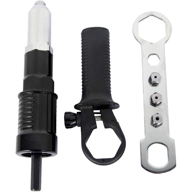 Pistola de remachado eléctrico 2.4mm-4.8mm Pistola de grabado con adaptador de remache herramienta de remache sin hilo insertable herramienta de tracción de grabado herramientas eléctricas accesorios